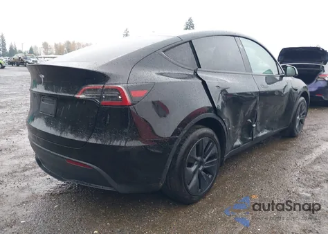 2025 Tesla Model Y Long Range Dual Motor Rear-Wheel Drive из США, поврежденный, VIN 7SAYGDED3SF236893